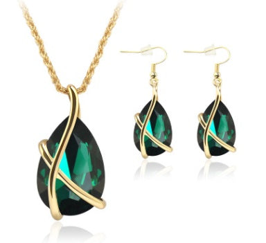 Pendant necklace set - Wedding gift
