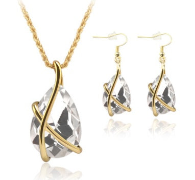Pendant necklace set - Wedding gift
