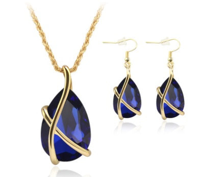 Pendant necklace set - Wedding gift