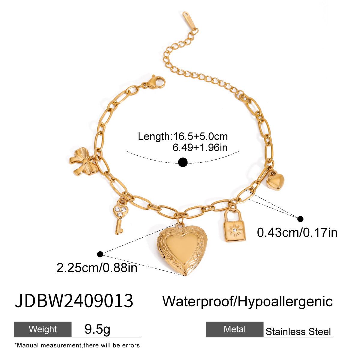 Love Pearl Bow Bracelet