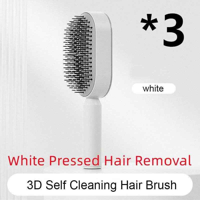 Self Cleaning Hair Brush - DEXTKART
