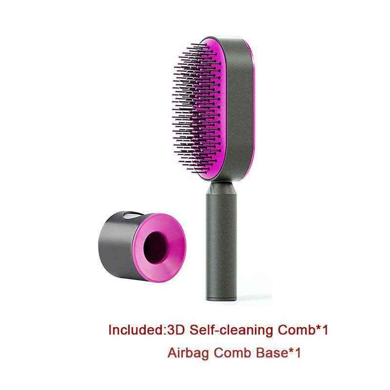 Self Cleaning Hair Brush - DEXTKART