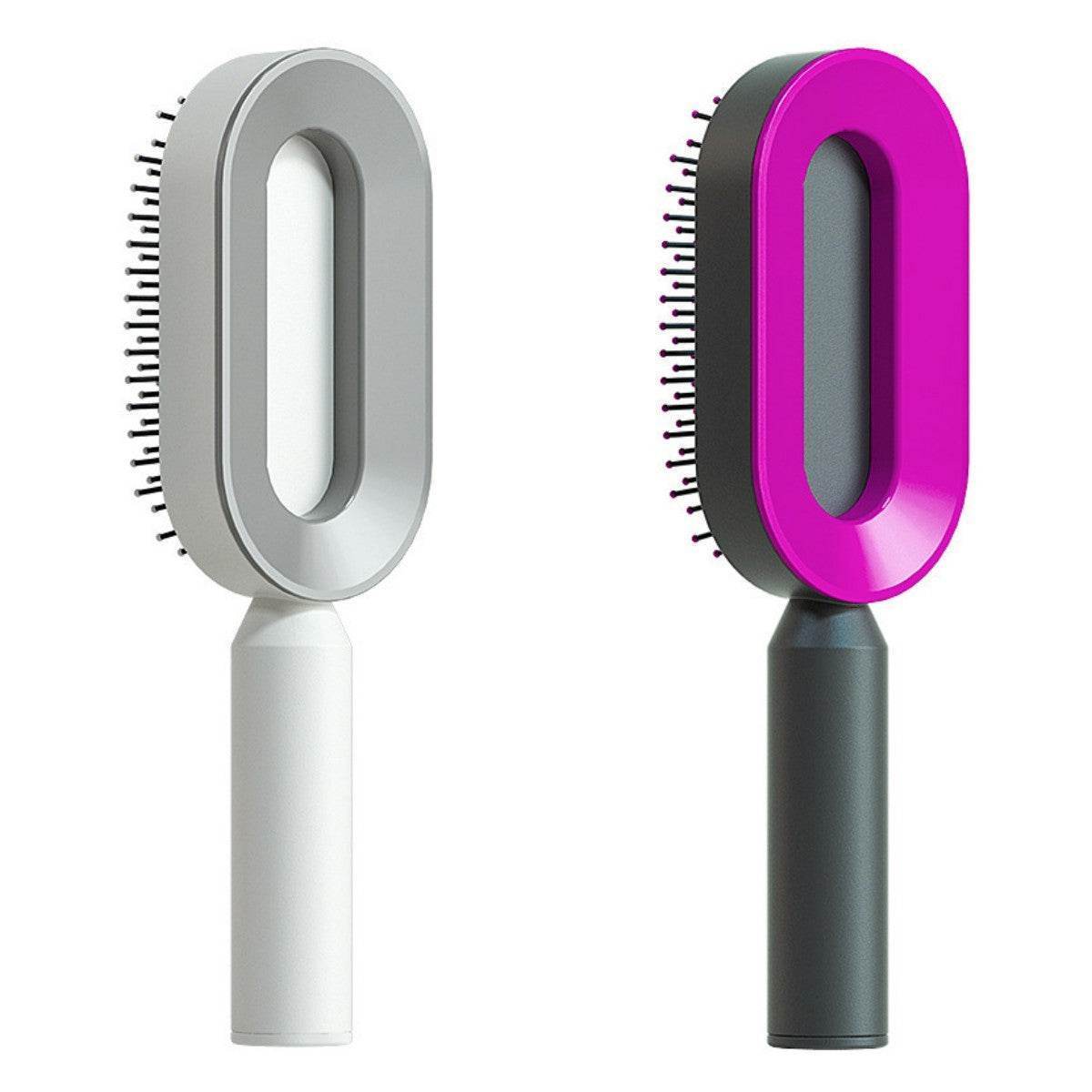Self Cleaning Hair Brush - DEXTKART