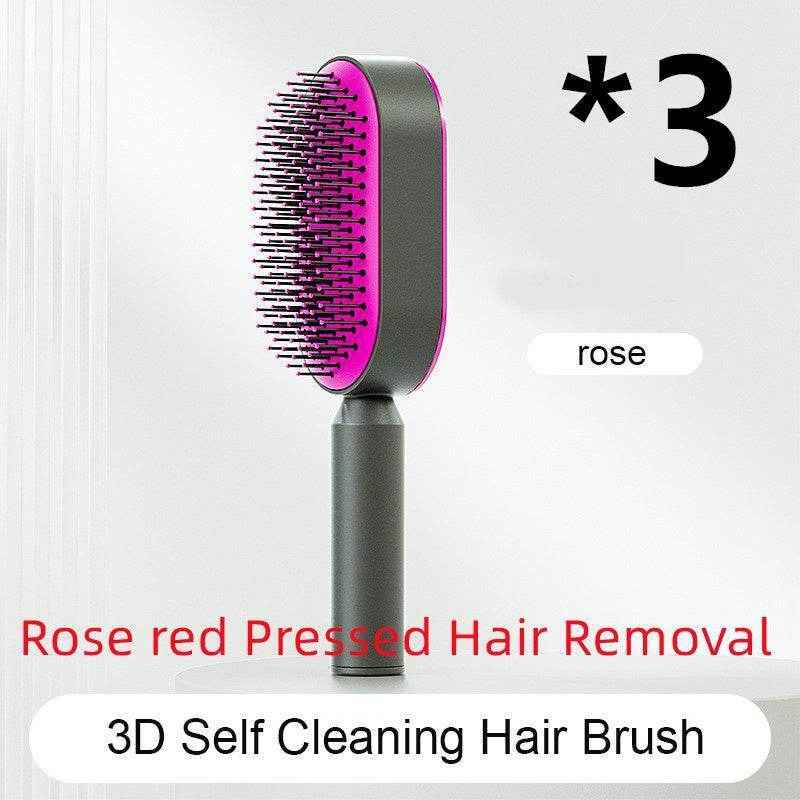 Self Cleaning Hair Brush - DEXTKART