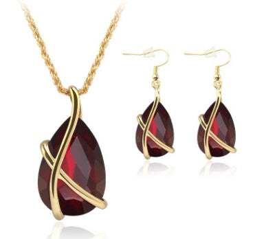 Pendant necklace set - Wedding gift