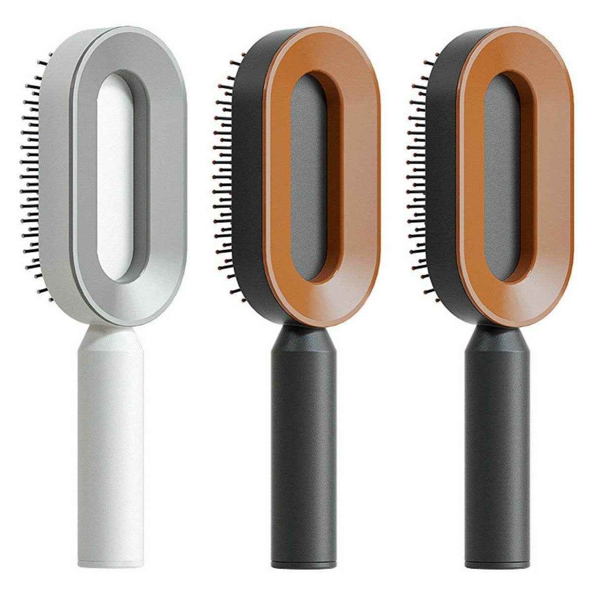 Self Cleaning Hair Brush - DEXTKART