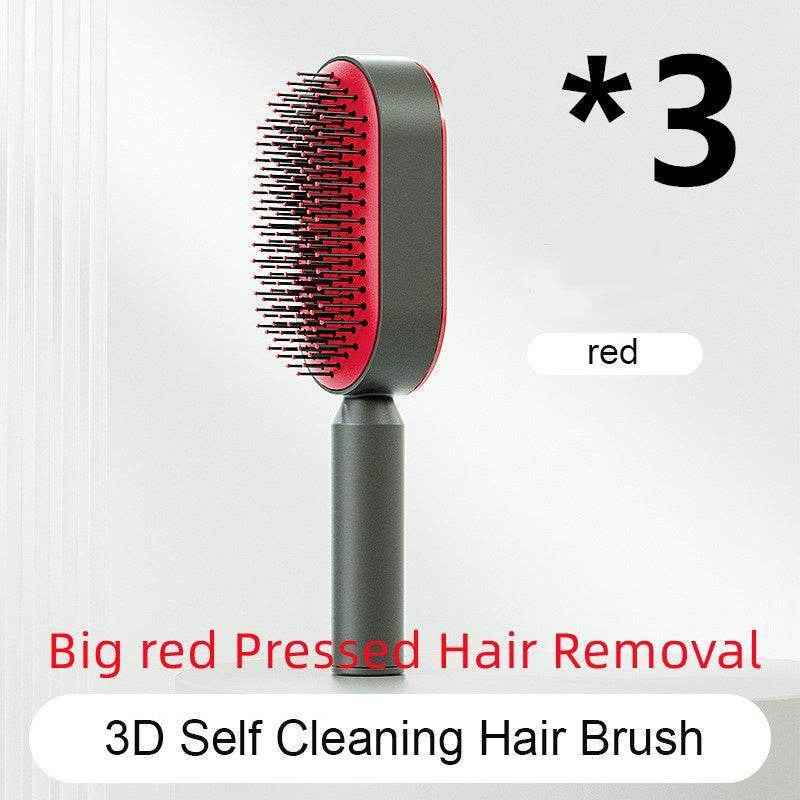 Self Cleaning Hair Brush - DEXTKART
