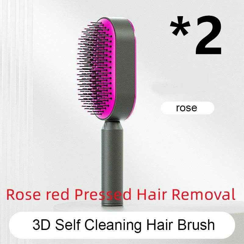 Self Cleaning Hair Brush - DEXTKART