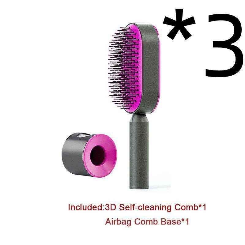Self Cleaning Hair Brush - DEXTKART