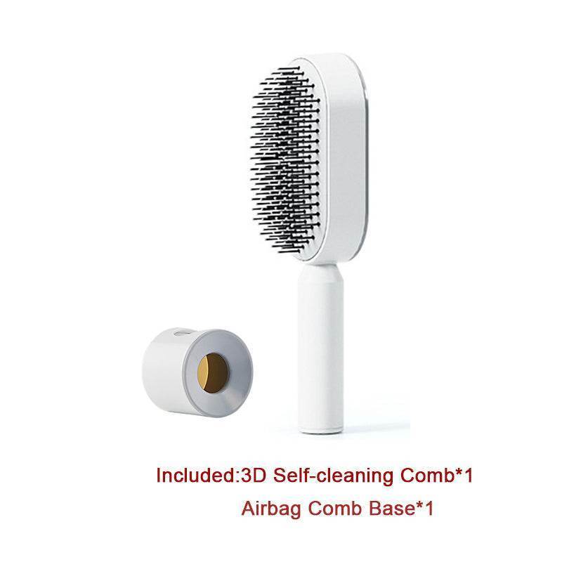 Self Cleaning Hair Brush - DEXTKART
