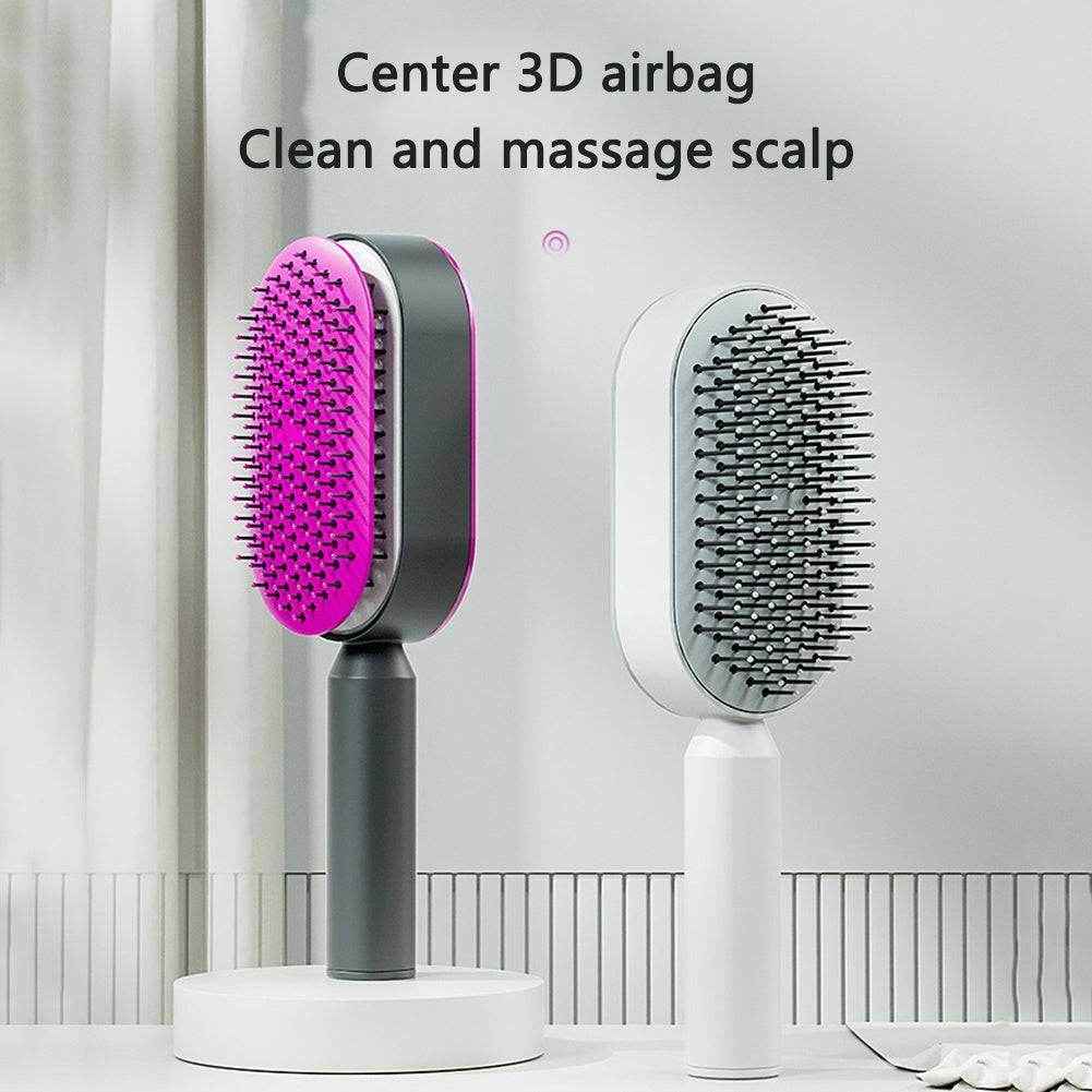 Self Cleaning Hair Brush - DEXTKART