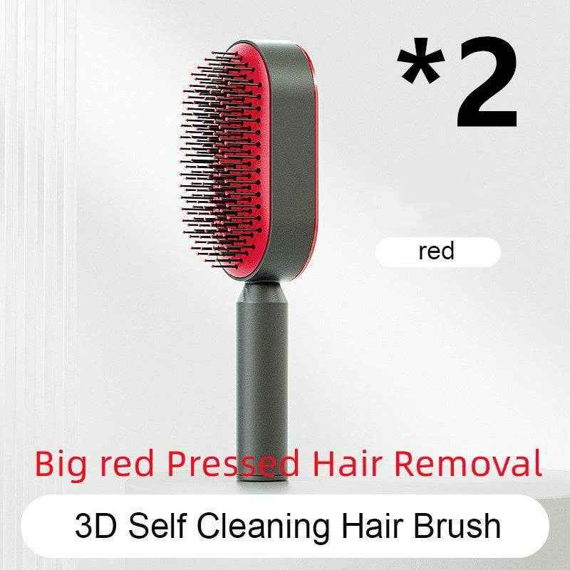 Self Cleaning Hair Brush - DEXTKART