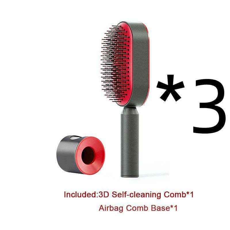 Self Cleaning Hair Brush - DEXTKART