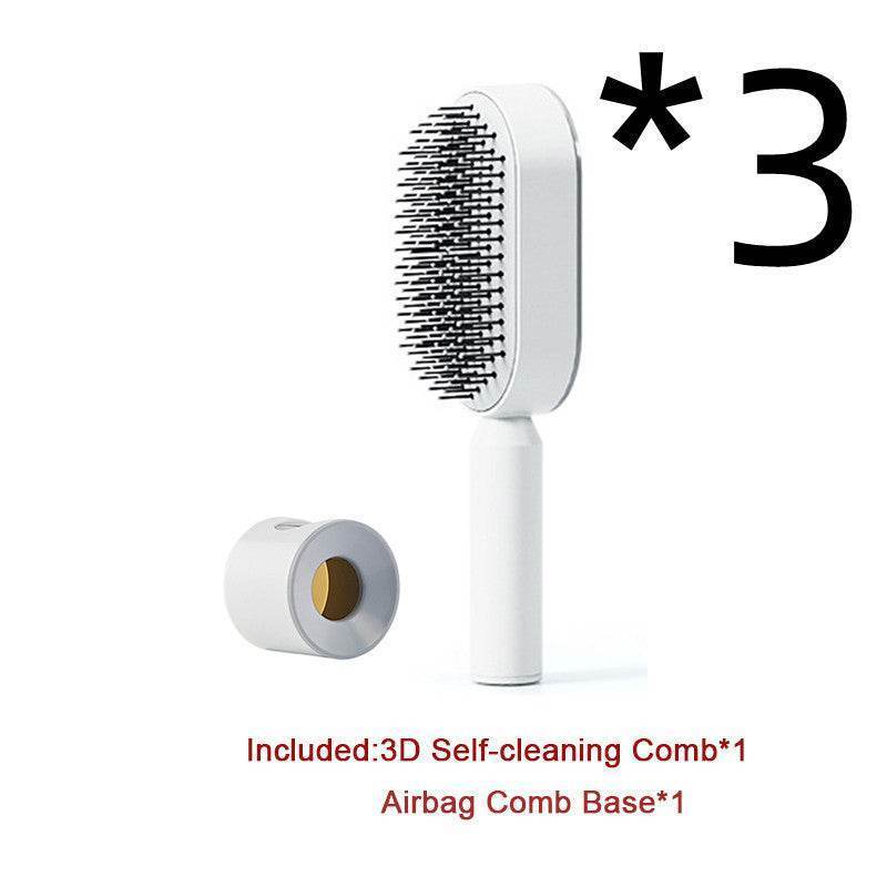 Self Cleaning Hair Brush - DEXTKART