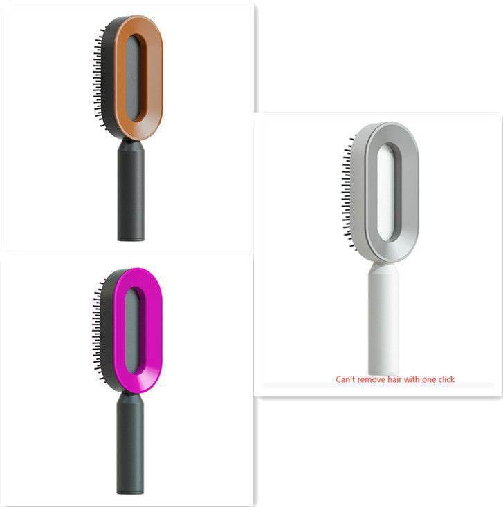 Self Cleaning Hair Brush - DEXTKART