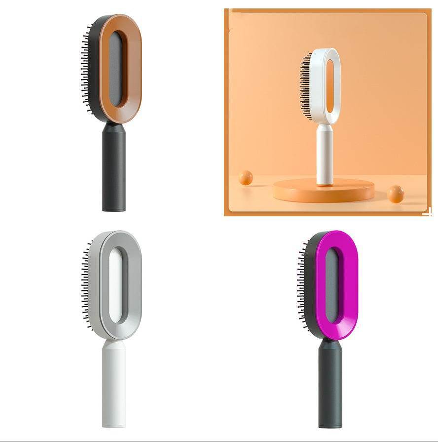 Self Cleaning Hair Brush - DEXTKART