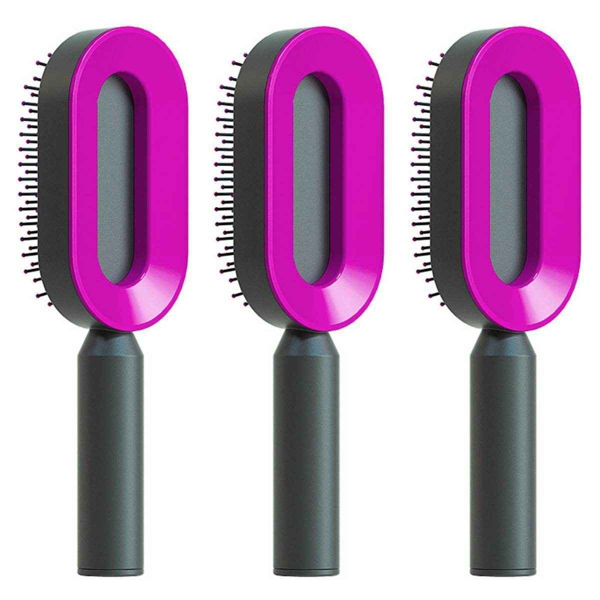 Self Cleaning Hair Brush - DEXTKART